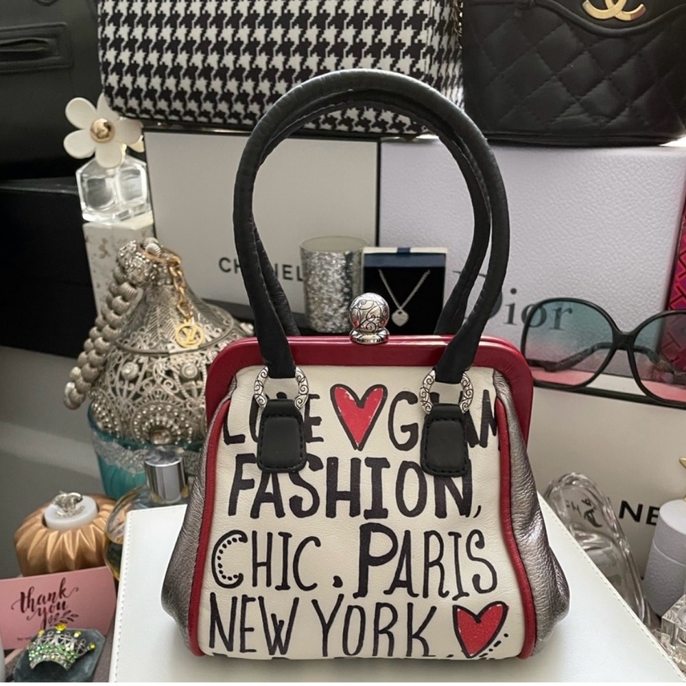 Sold 💕Brighton  Mini Fashionista Love Glam Paris Bag 💕
